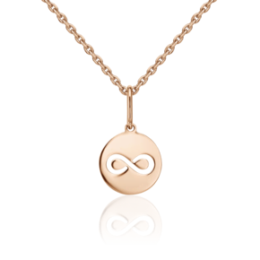 Подвеска «Бесконечность» из красного золота 03-3036-00-000-1110-01