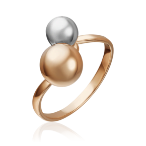 Кольцо из комбинированного золота 01-5250-00-000-1111-42