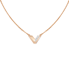 Колье из красного золота с фианитами 07-0260-00-401-1110