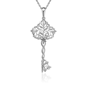 Подвеска «Ключ» из серебра с фианитами 03-1521-00-401-0200