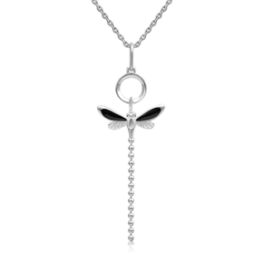 Подвеска «Стрекоза» из серебра с эмалью 03-3189-03-000-0200-71