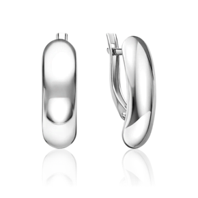 Серьги с английским замком из серебра 02-0453-00-000-0200