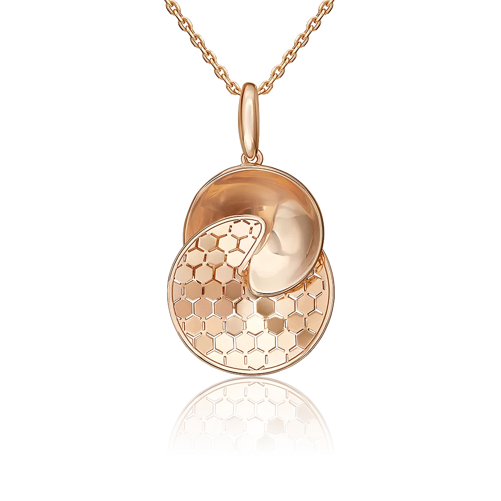 Подвеска из красного золота 03-3479-00-000-1110