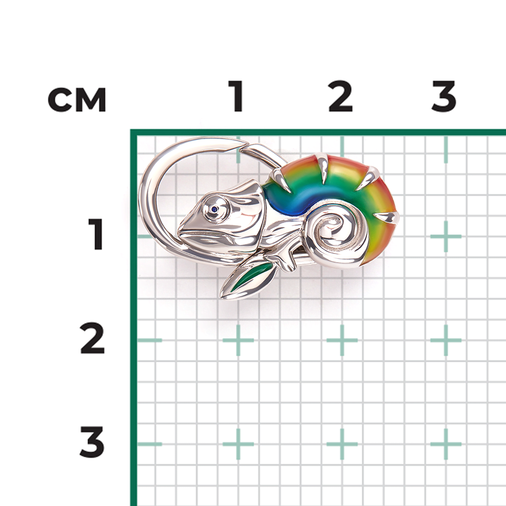 Соул «Хамелеон» из серебра с эмалью 14-0012-00-000-0200
