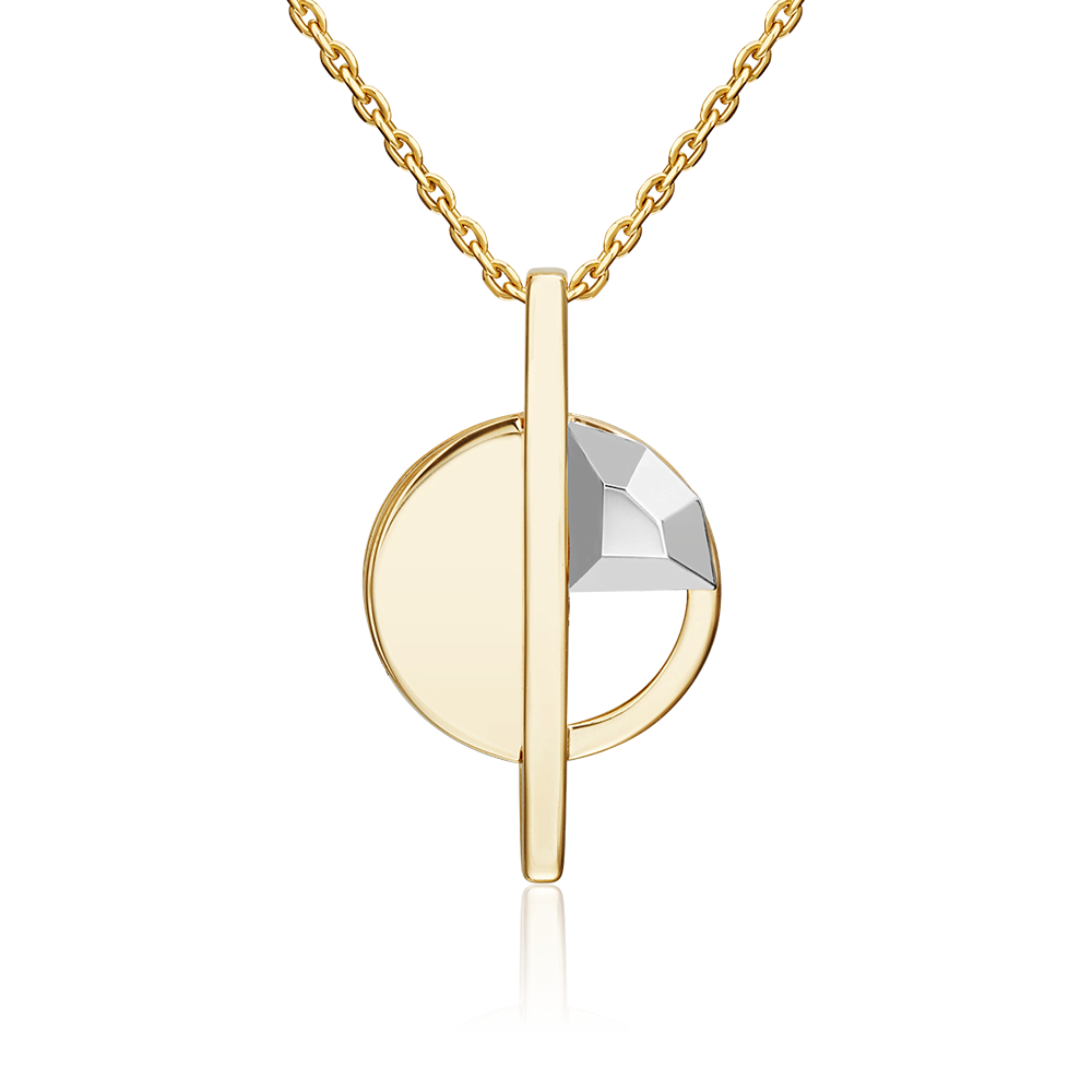 Подвеска из комбинированного золота 03-3384-00-000-1121