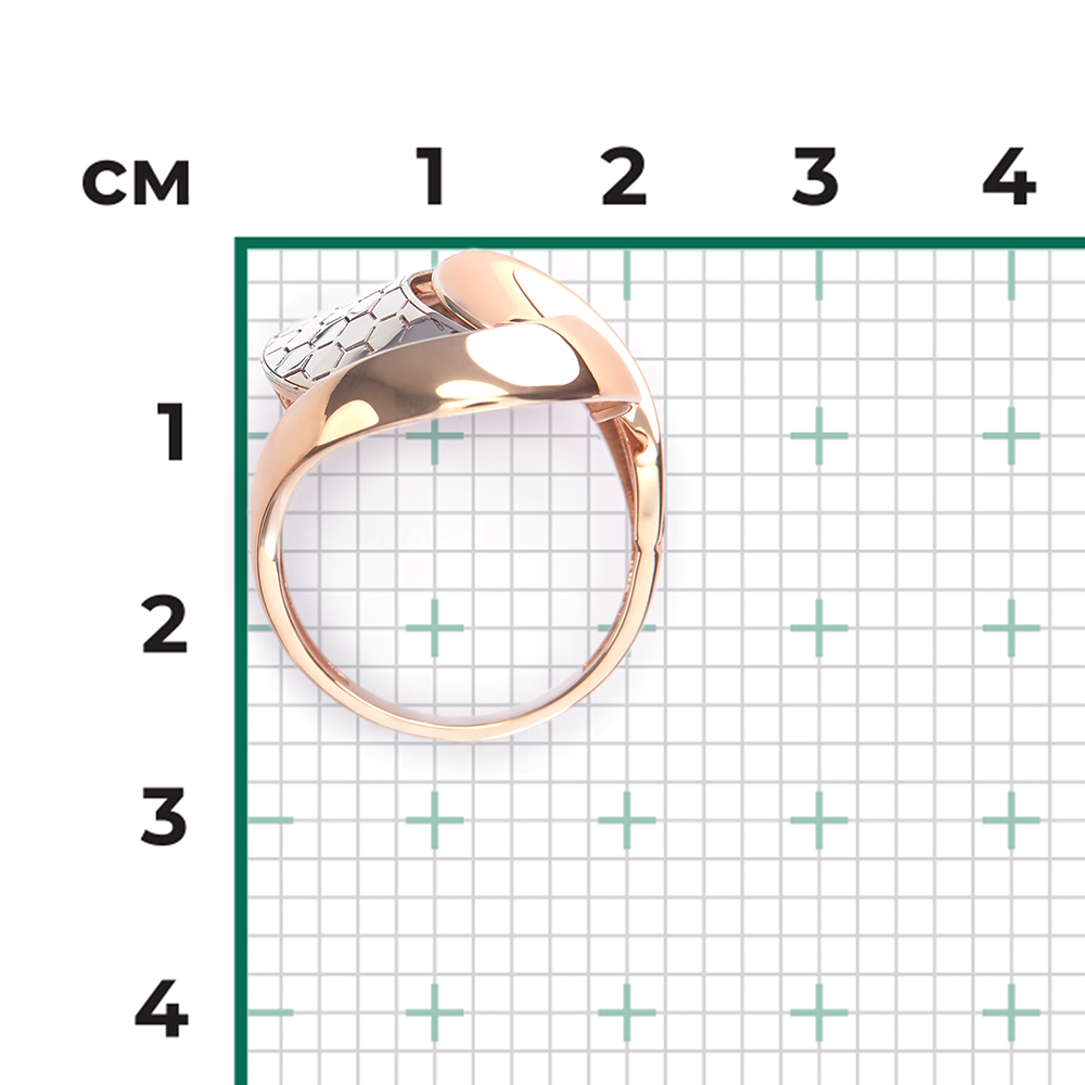 Кольцо из комбинированного золота 01-5768-01-000-1111