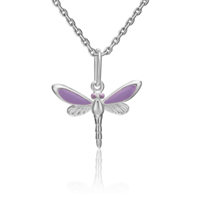 Подвеска «Стрекоза» из серебра с эмалью 03-3188-00-000-0200-71