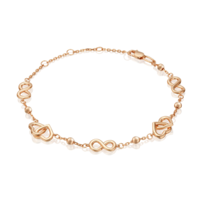 Браслет «Бесконечная любовь» из красного золота 05-0860-00-000-1110