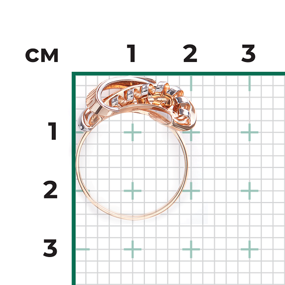 Кольцо из красного золота 01-5222-00-000-1110-48