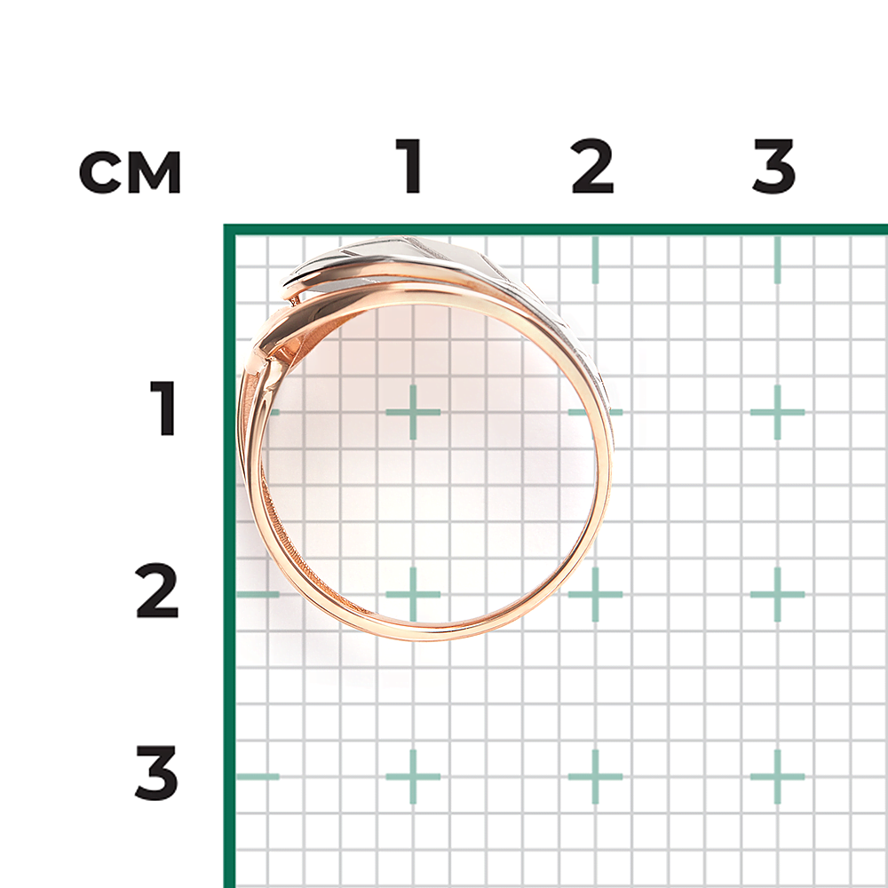 Кольцо из комбинированного золота 01-5818-00-000-1111