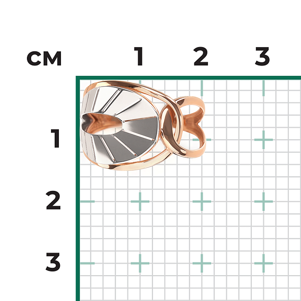 Кольцо из комбинированного золота 01-5818-00-000-1111