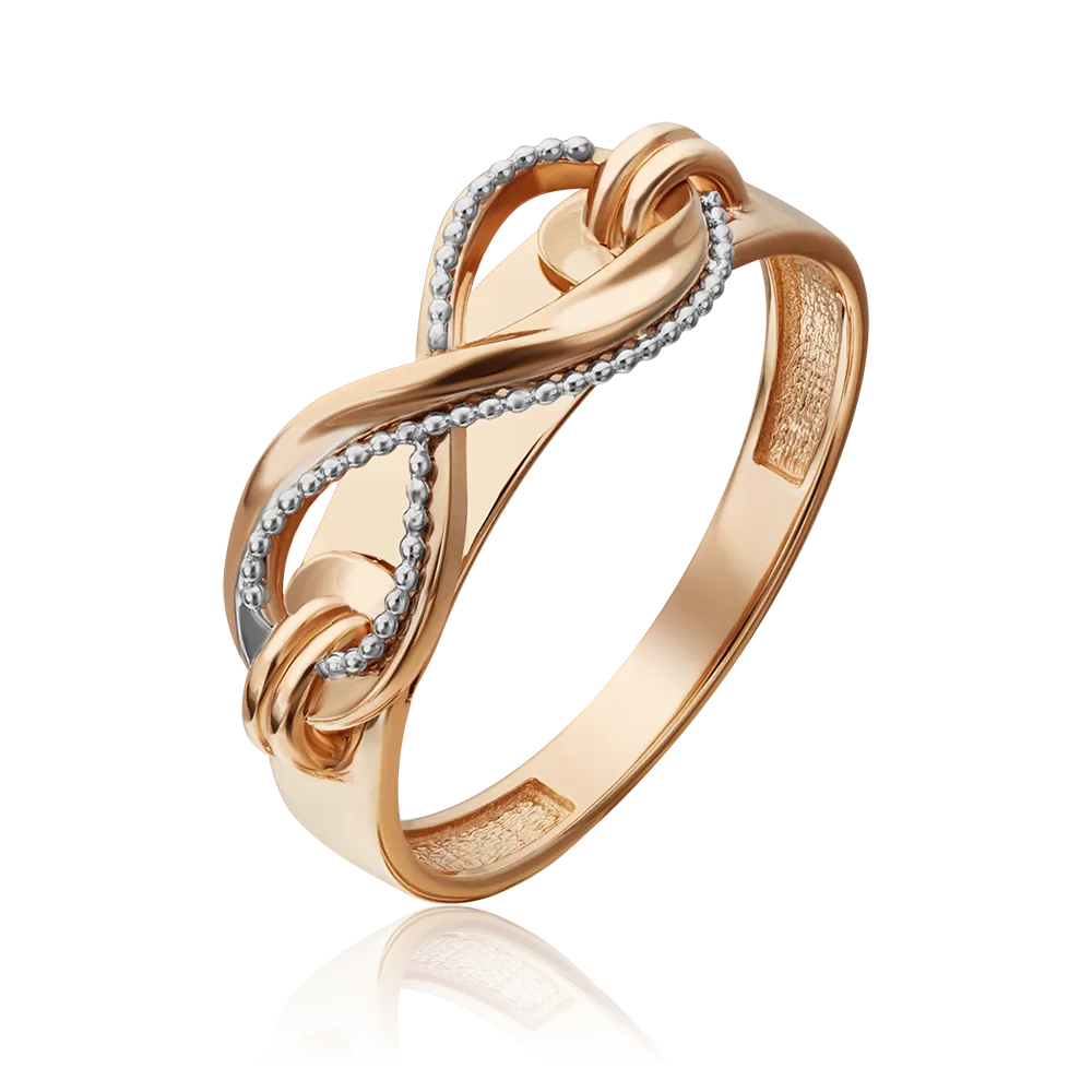 Кольцо из комбинированного золота 01-5310-00-000-1111-48