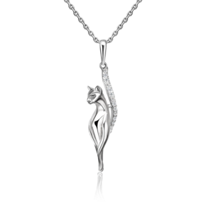 Подвеска «Грация» из серебра с фианитами 03-2956-00-401-0200