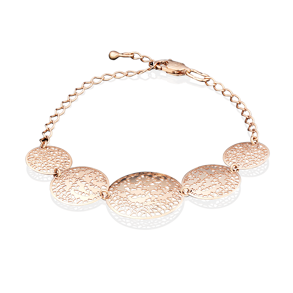 Браслет из красного золота 05-0536-00-000-1110-48