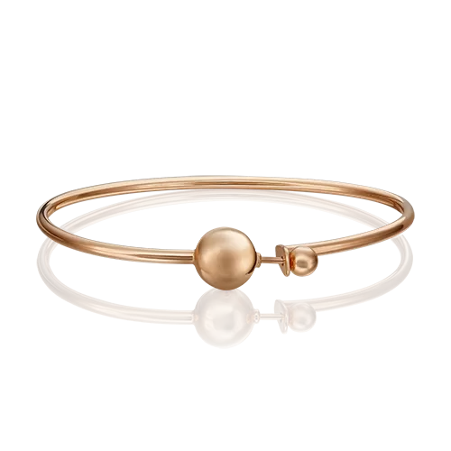 Браслет жесткий из красного золота 05-0639-00-000-1110-42