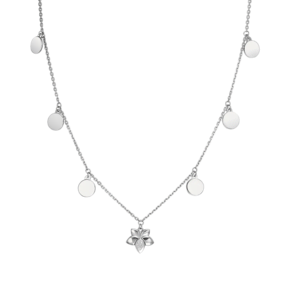 Колье из белого золота с бриллиантами 07-0252-00-101-1120