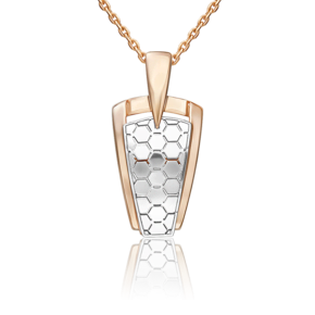 Подвеска из комбинированного золота 03-3475-00-000-1111