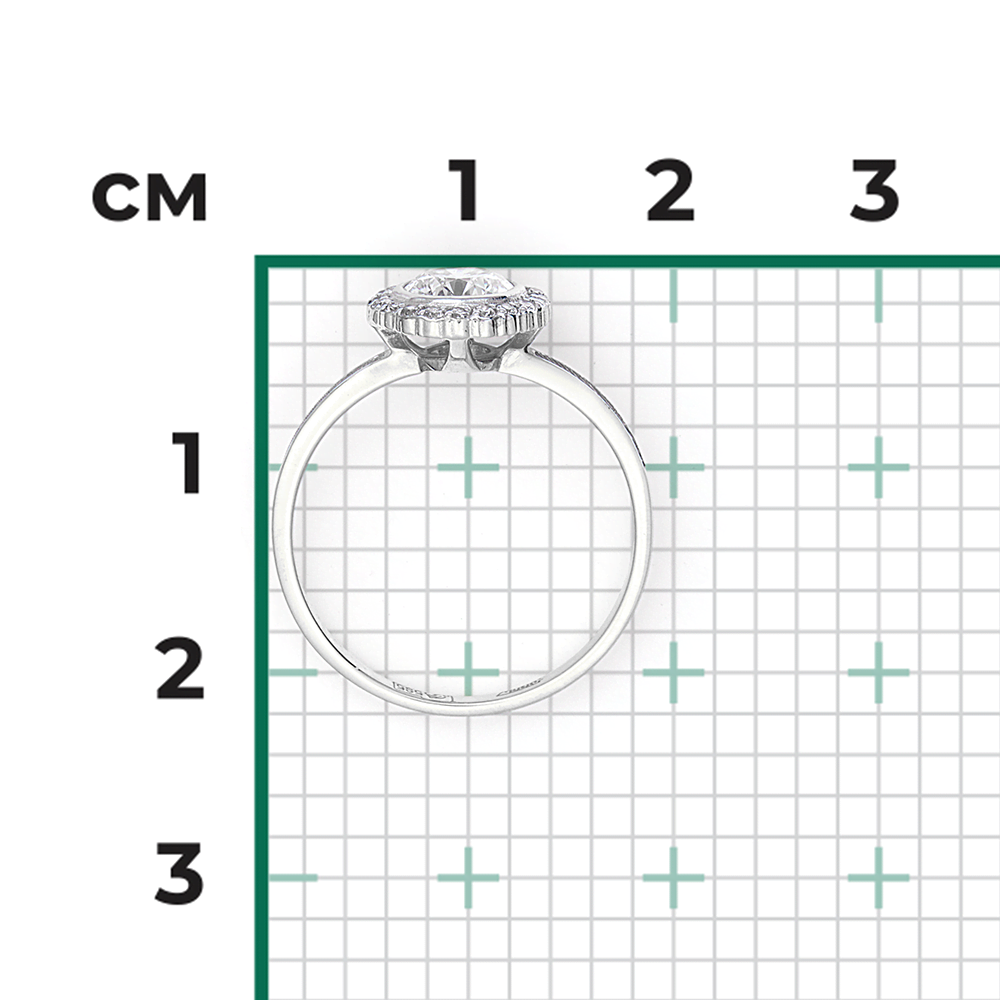 Кольцо из серебра с фианитами 01-1279-00-401-0200