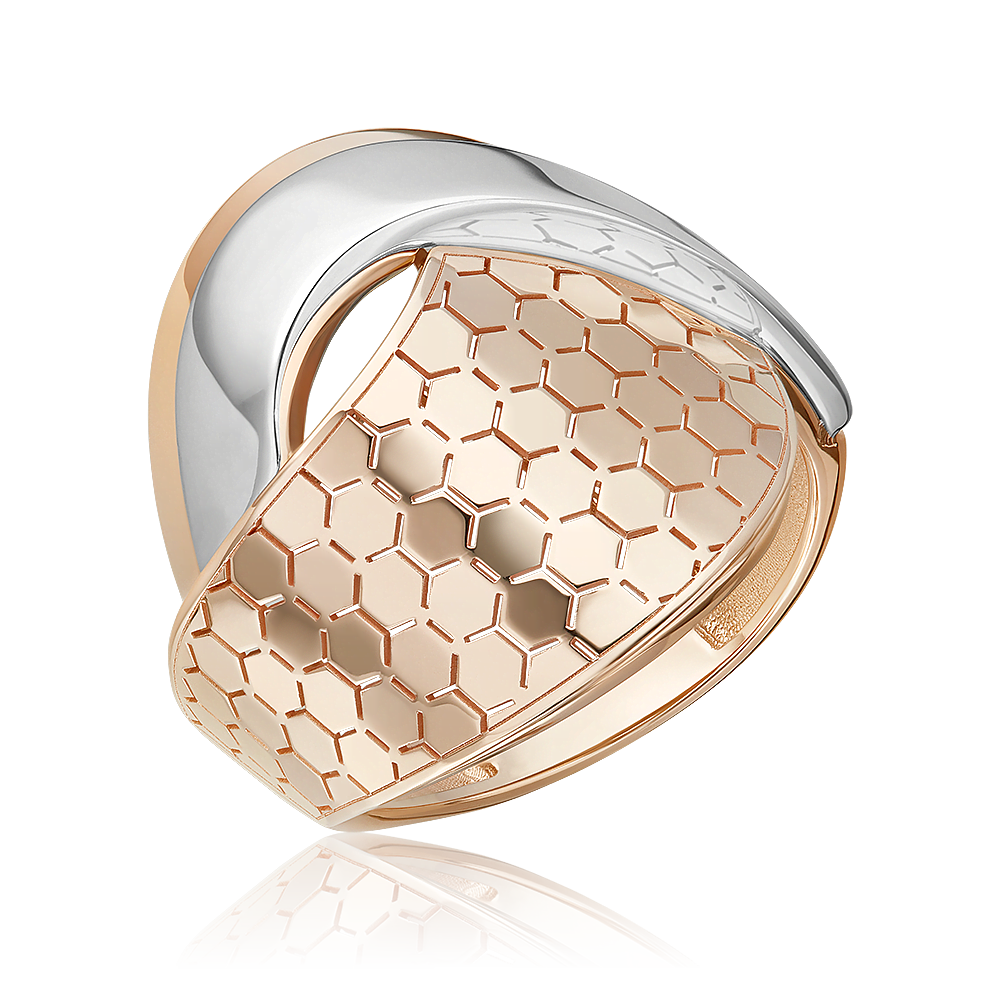 Кольцо из комбинированного золота 01-5772-00-000-1111