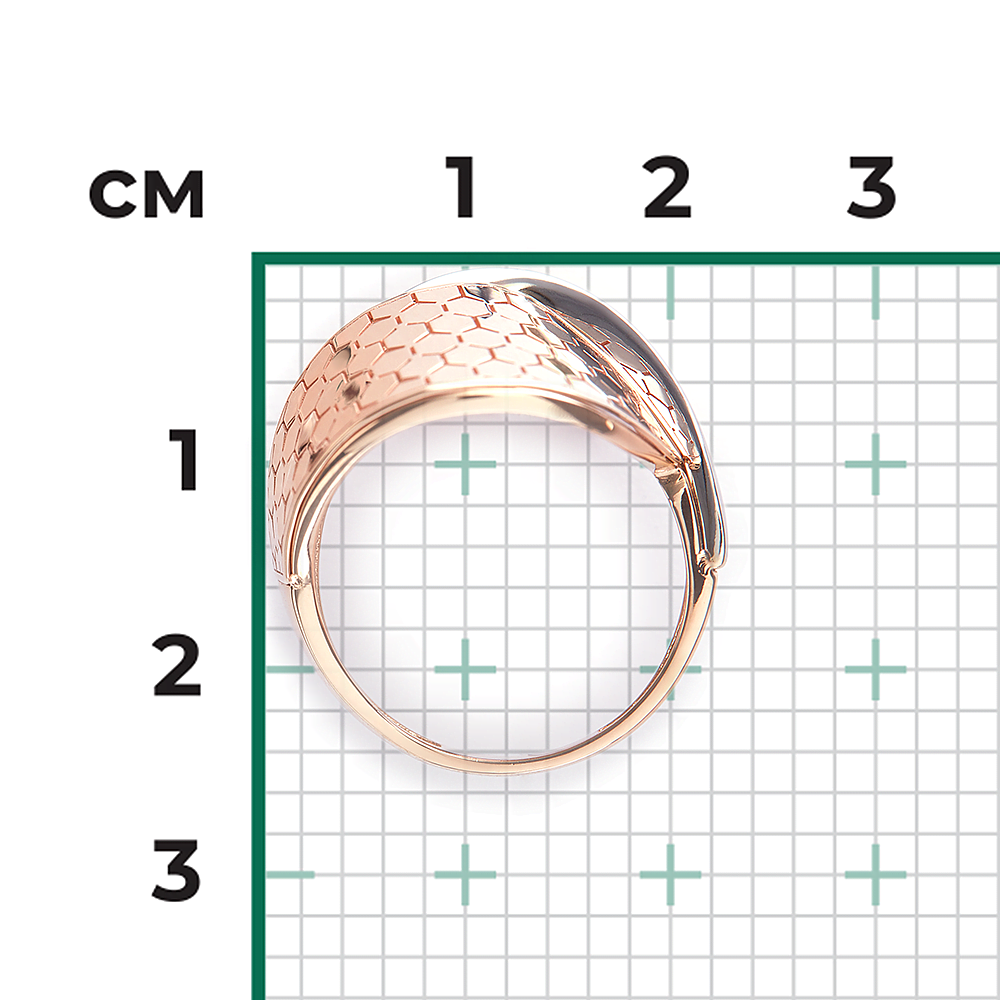 Кольцо из комбинированного золота 01-5772-00-000-1111