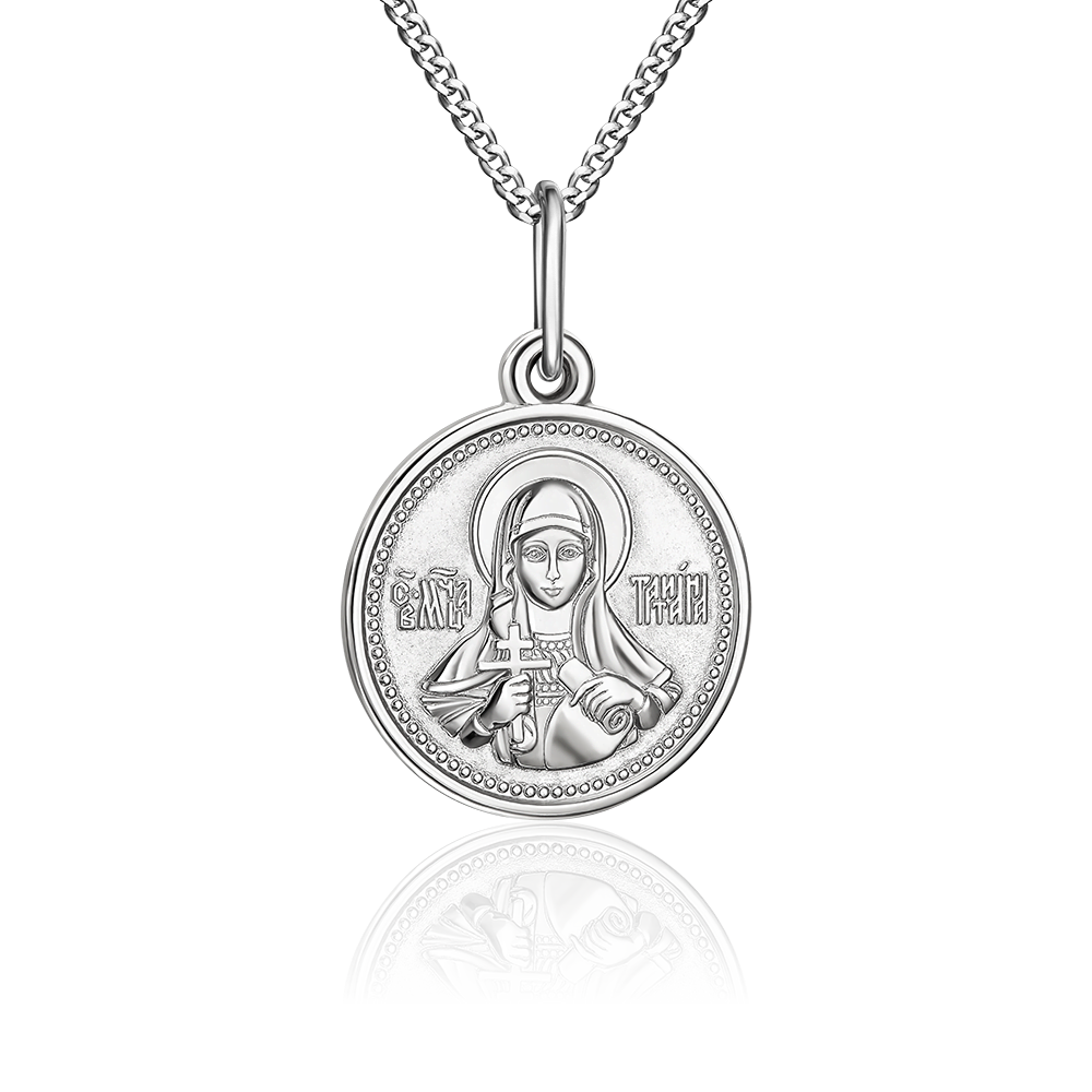 Иконка «Святая великомученица Татиана» из серебра 03-1779-00-000-0200