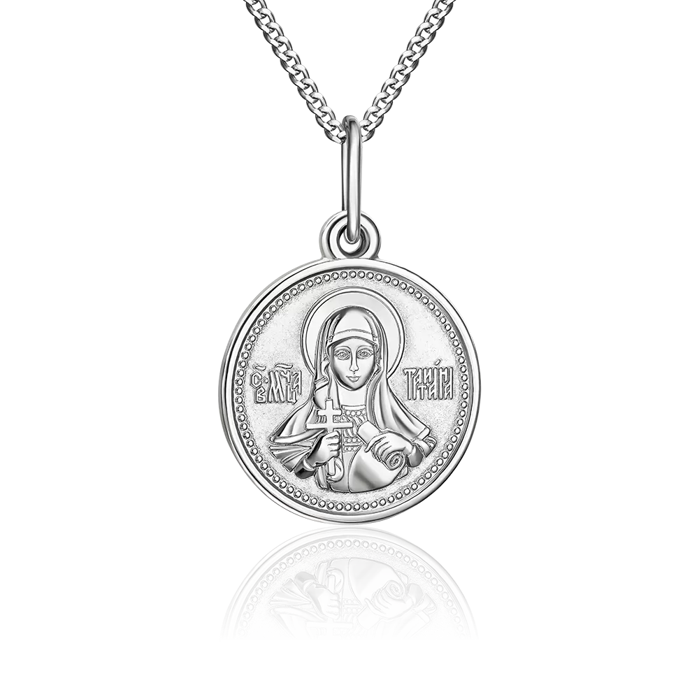 Иконка «Святая великомученица Татиана» из серебра 03-1779-00-000-0200