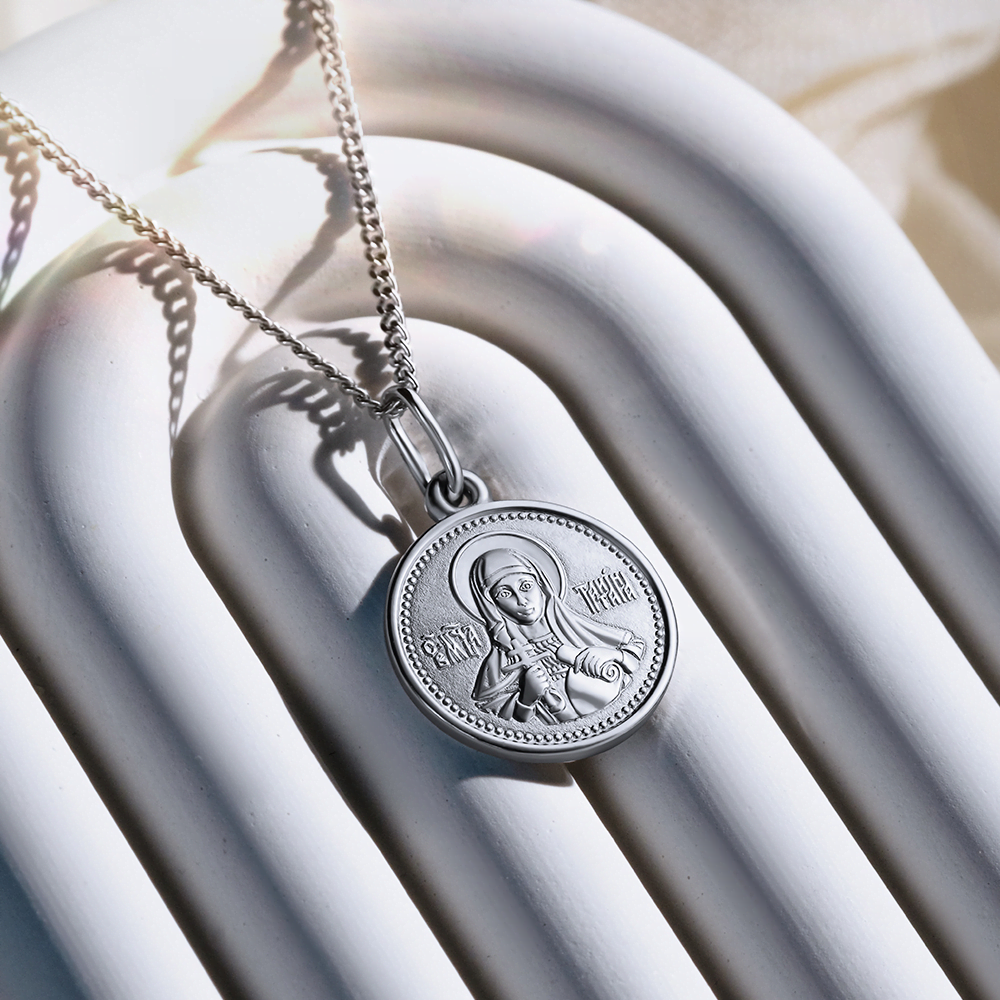 Иконка «Святая великомученица Татиана» из серебра 03-1779-00-000-0200