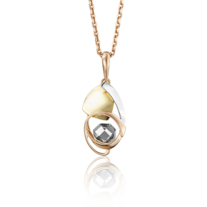 Подвеска из комбинированного золота 03-2733-00-000-1140-04