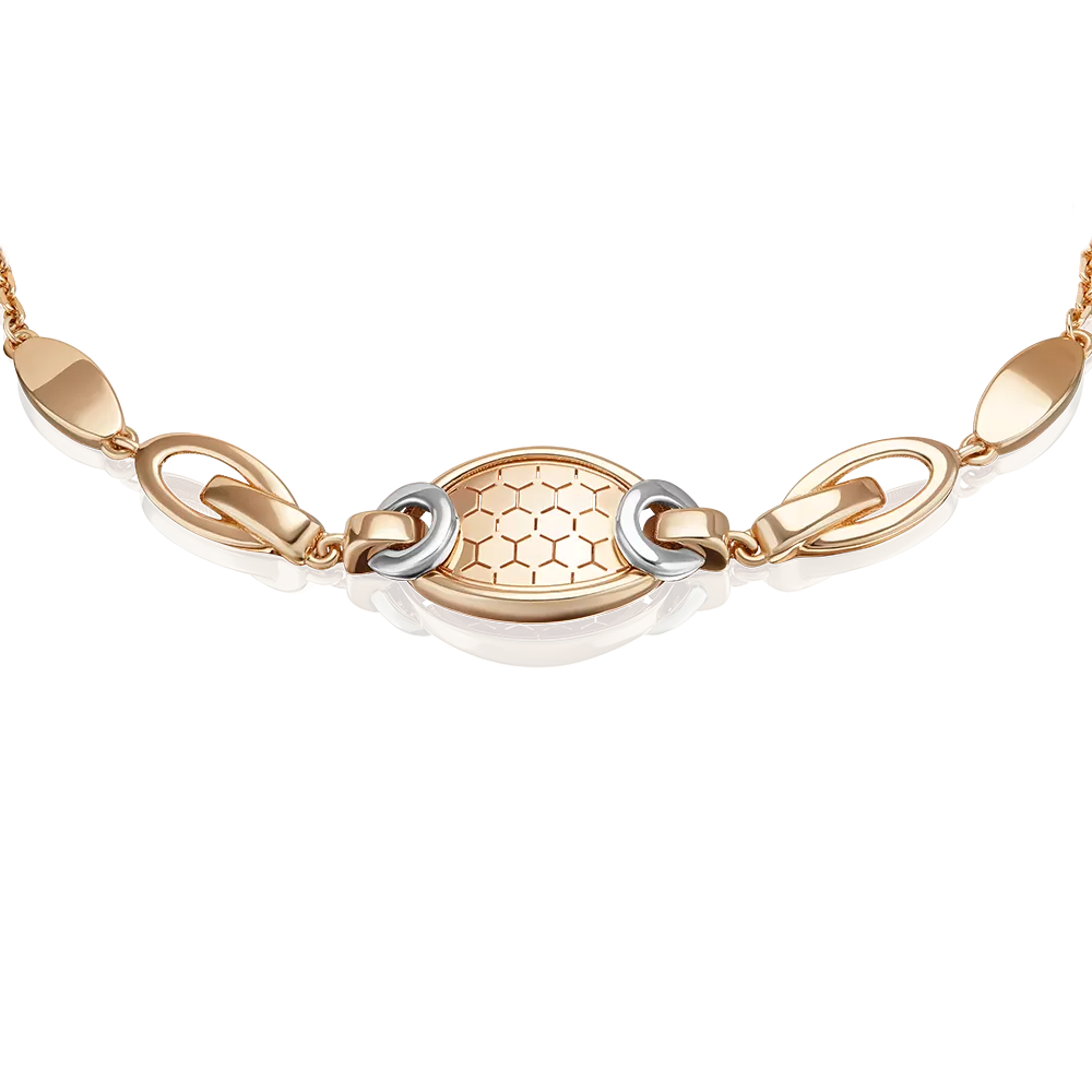 Браслет из комбинированного золота 05-0827-00-000-1111