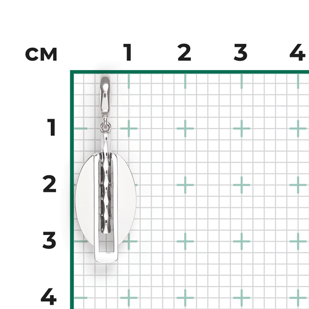 Подвеска из белого золота 03-3386-00-000-1120