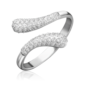 Кольцо из серебра с фианитами 01-2618-00-401-0200