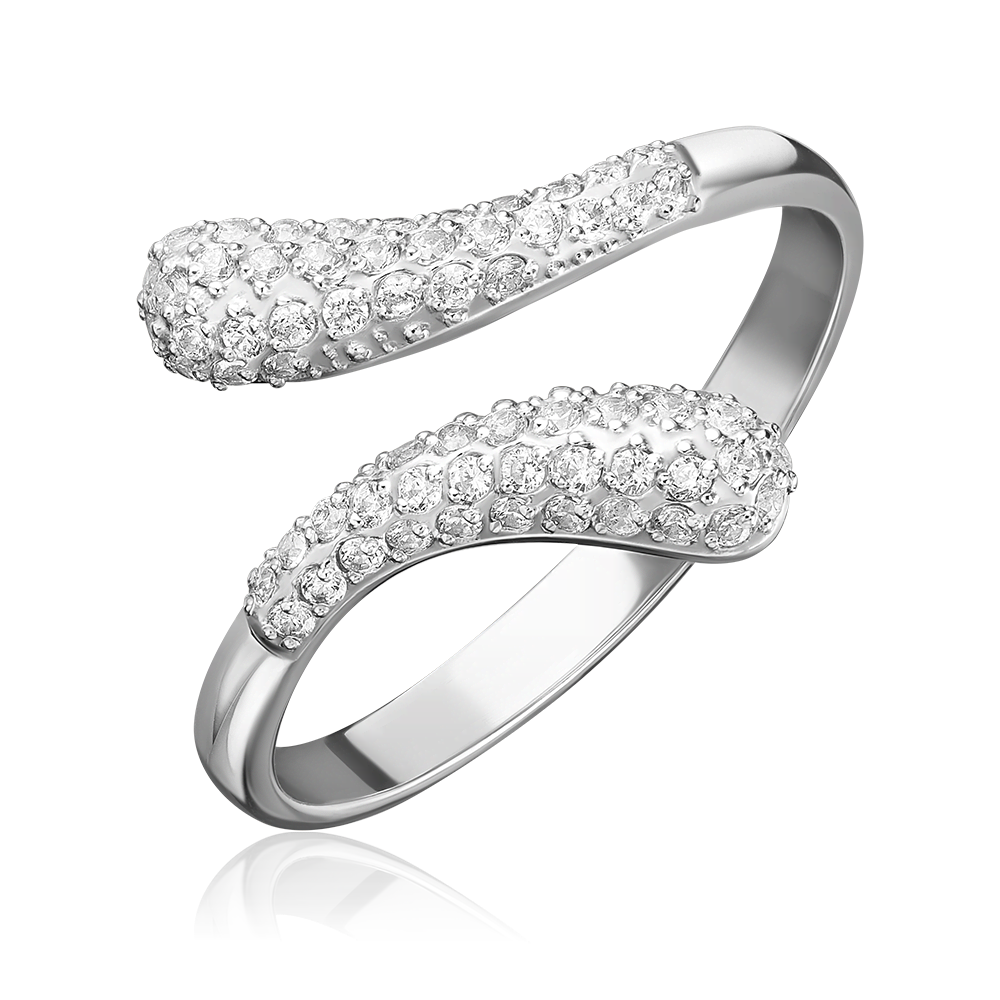 Кольцо из серебра с фианитами 01-2618-00-401-0200