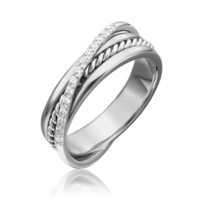 Кольцо из белого золота с бриллиантами 01-5270-00-101-1120-30