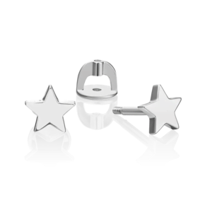 Серьги-пусеты «Звёзды» из серебра 02-4610-00-000-0200-71