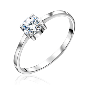 Кольцо из серебра с фианитом 01-3121-00-401-0200