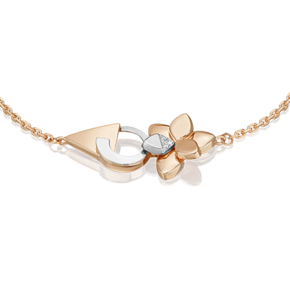 Браслет из комбинированного золота с бриллиантами 05-0733-00-101-1111