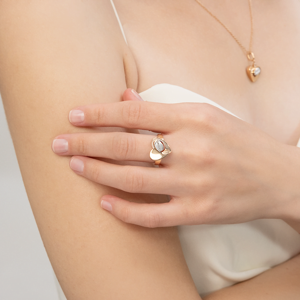 Кольцо из комбинированного золота 01-5564-00-000-1111