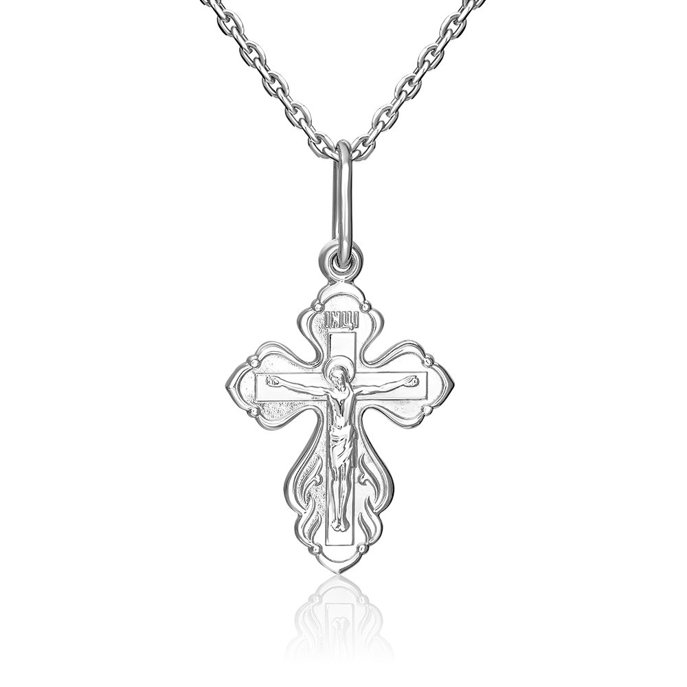 Православный крест из серебра 03-1602-00-000-0200