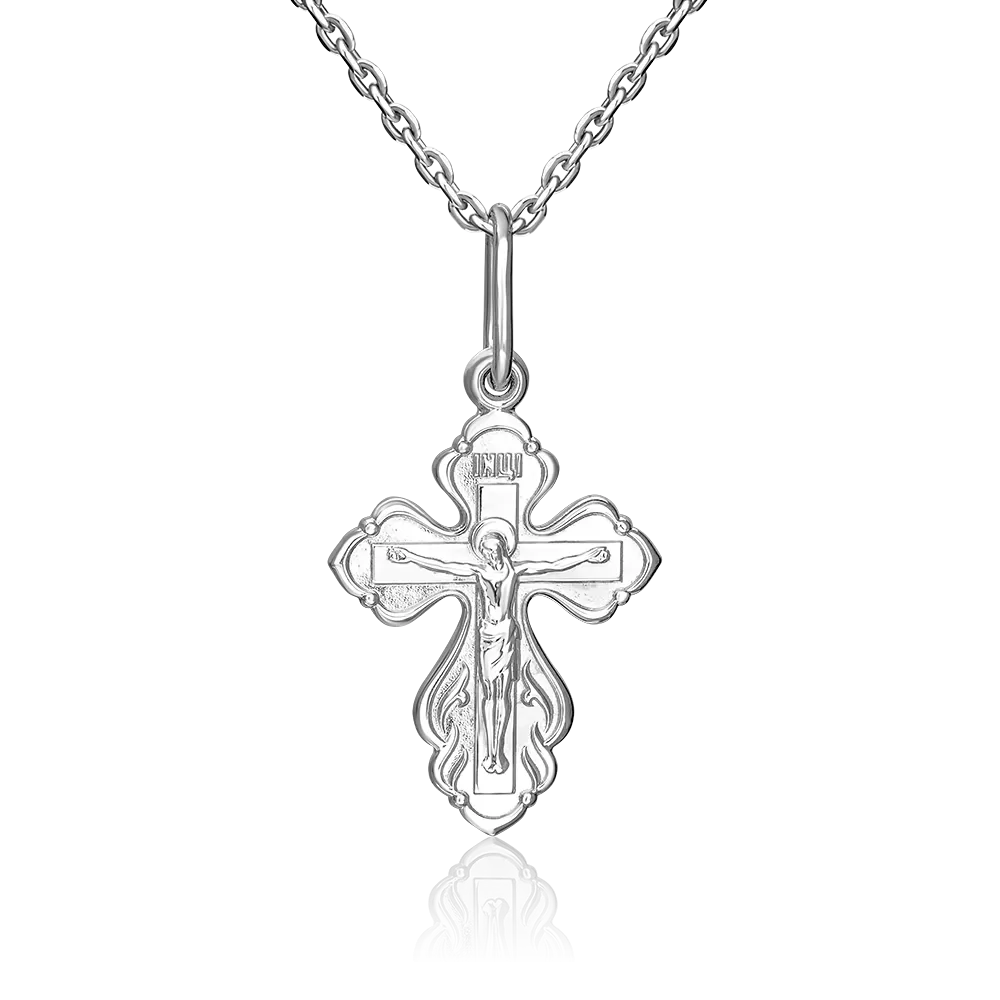 Православный крест из серебра 03-1602-00-000-0200