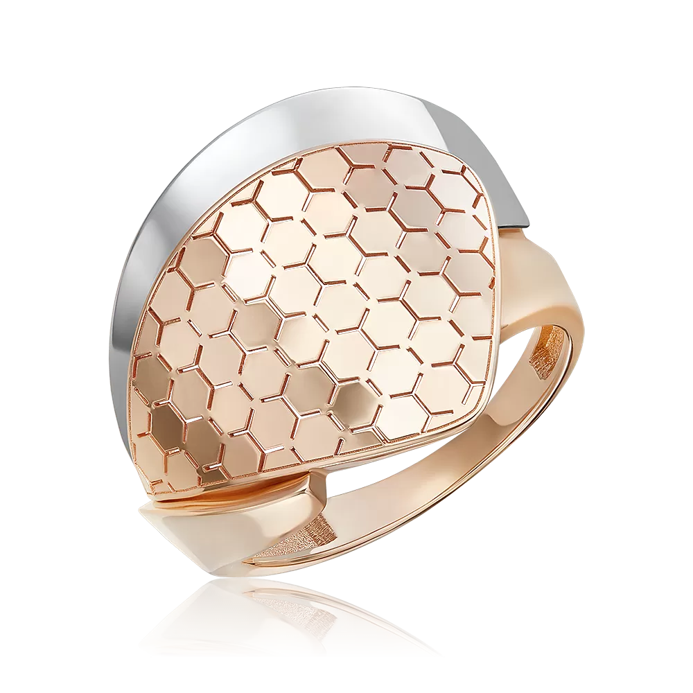 Кольцо из комбинированного золота 01-5773-00-000-1111