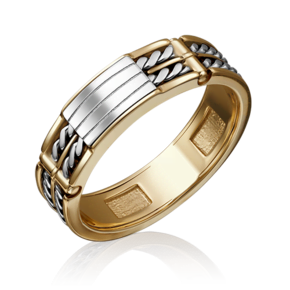 Печатка из комбинированного золота 01-5215-00-000-1121-48