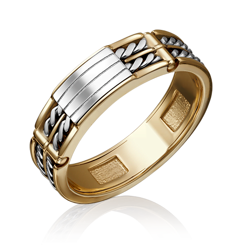 Печатка из комбинированного золота 01-5215-00-000-1121-48