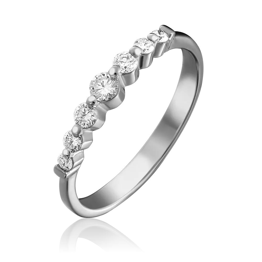 Кольцо из белого золота с бриллиантами 01-0613-00-101-1120-30