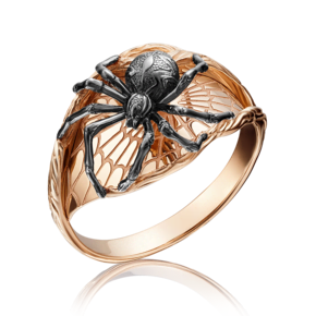 Кольцо «Паук» из красного золота 01-5157-00-000-1110-59