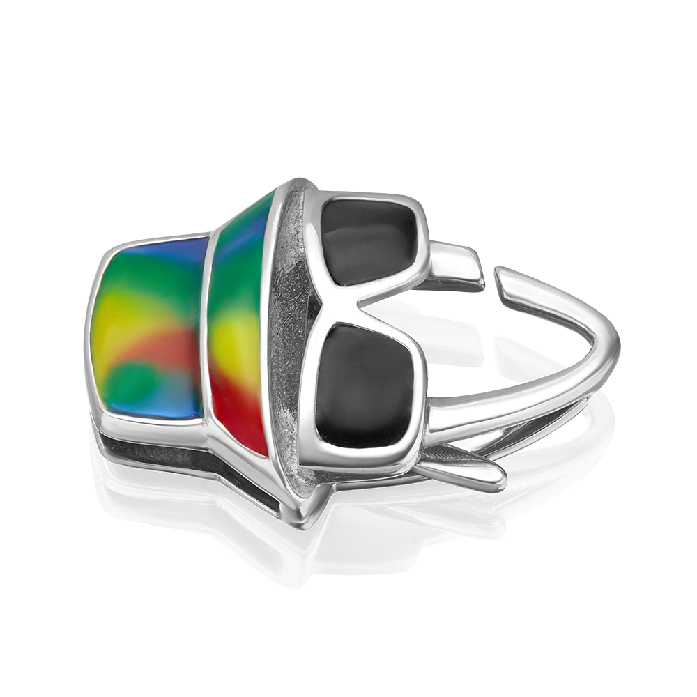 Соул «Парень в шляпе» из серебра с эмалью 14-0013-00-000-0200