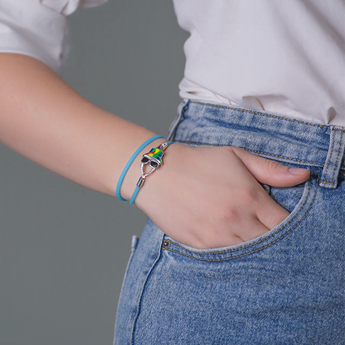 Соул «Парень в шляпе» из серебра с эмалью 14-0013-00-000-0200