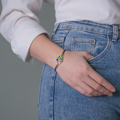 Соул «Парень в шляпе» из серебра с эмалью 14-0013-00-000-0200