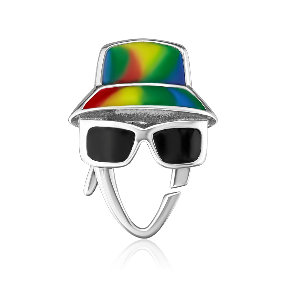 Соул «Парень в шляпе» из серебра с эмалью 14-0013-00-000-0200