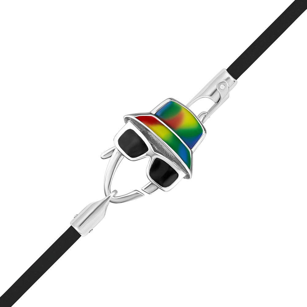 Соул «Парень в шляпе» из серебра с эмалью 14-0013-00-000-0200