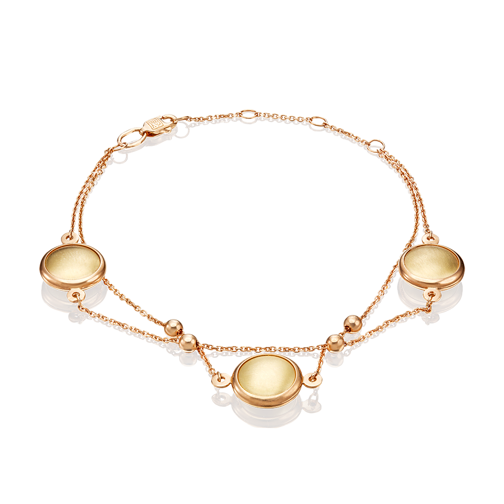 Браслет из комбинированного золота 05-0605-00-000-1113-64